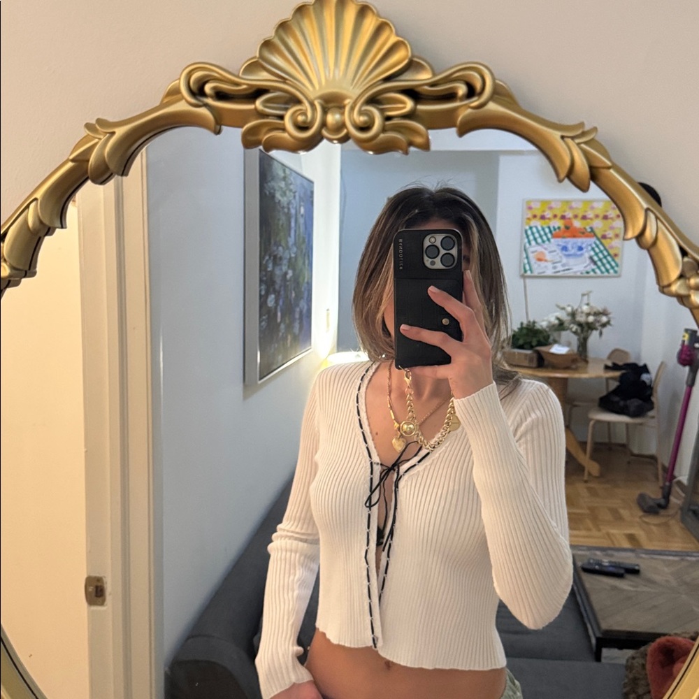 White sweater